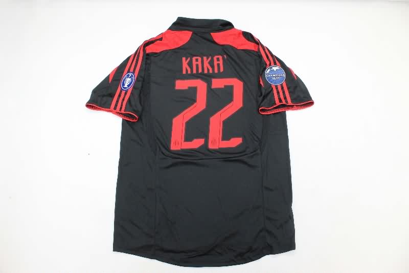 AAA(Thailand) AC Milan 2007/08 Third Retro Soccer Jersey
