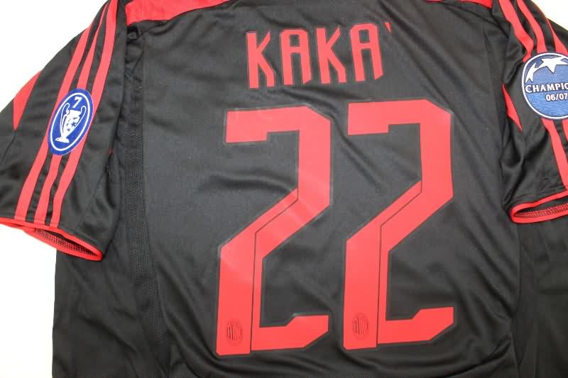 AAA(Thailand) AC Milan 2007/08 Third Retro Soccer Jersey