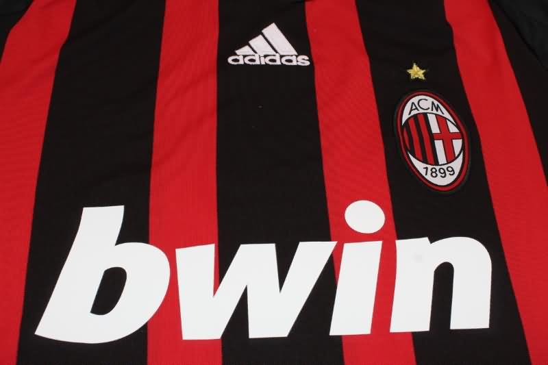 AAA(Thailand) AC Milan 2008/09 Home Retro Soccer Jersey