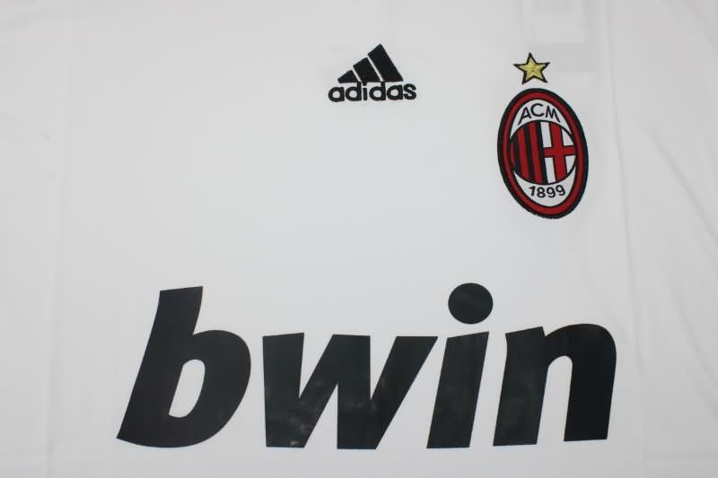 AAA(Thailand) AC Milan 2009/10 Away Retro Soccer Jersey