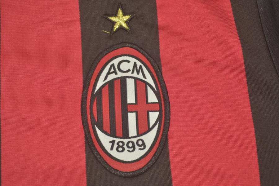 AAA(Thailand) AC Milan 2009/10 Home Retro Soccer Jersey