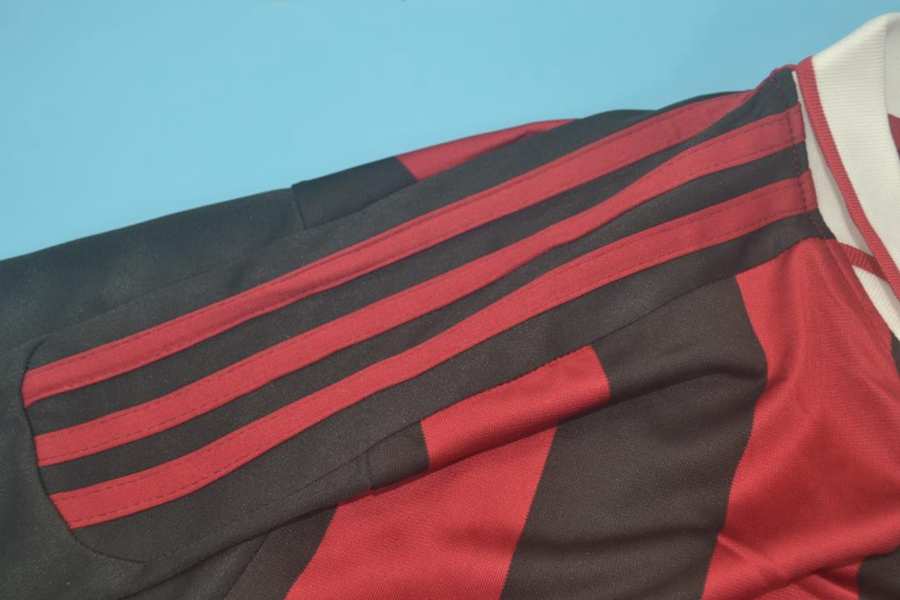 AAA(Thailand) AC Milan 2009/10 Home Retro Soccer Jersey