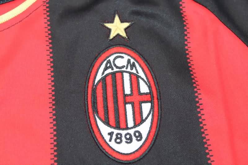 AAA(Thailand) AC Milan 2010/11 Home Retro Soccer Jersey