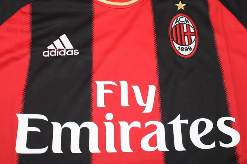 AAA(Thailand) AC Milan 2010/11 Home Retro Soccer Jersey