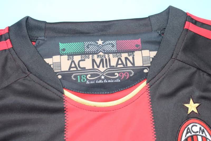 AAA(Thailand) AC Milan 2010/11 Home Retro Soccer Jersey