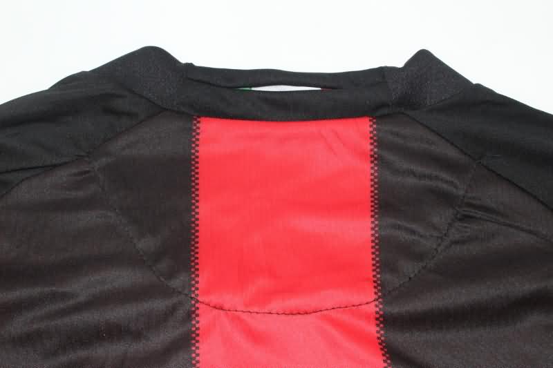 AAA(Thailand) AC Milan 2010/11 Home Long Sleeve Retro Soccer Jersey