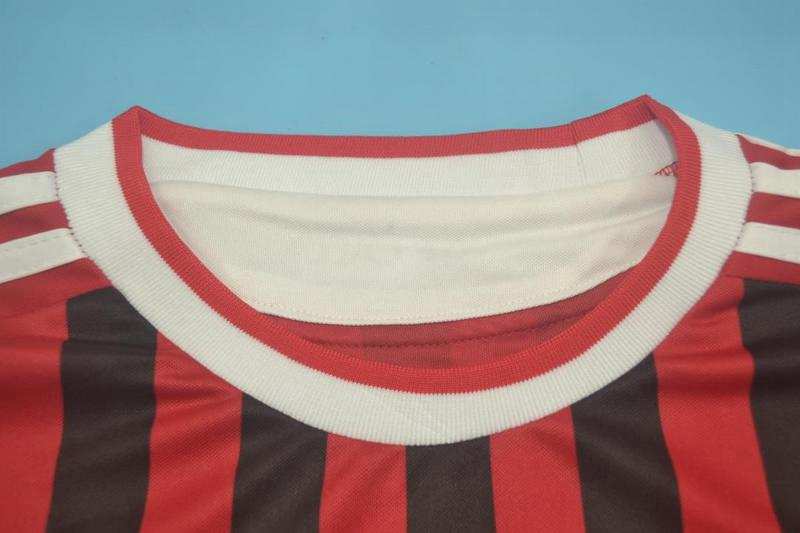 AAA(Thailand) AC Milan 2011/12 Home Retro Soccer Jersey