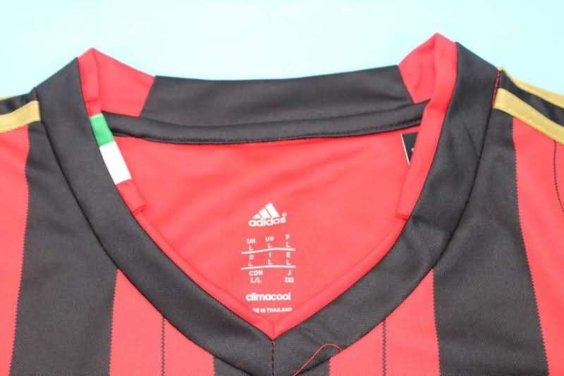 AAA(Thailand) AC Milan 2013/14 Home Retro Soccer Jersey