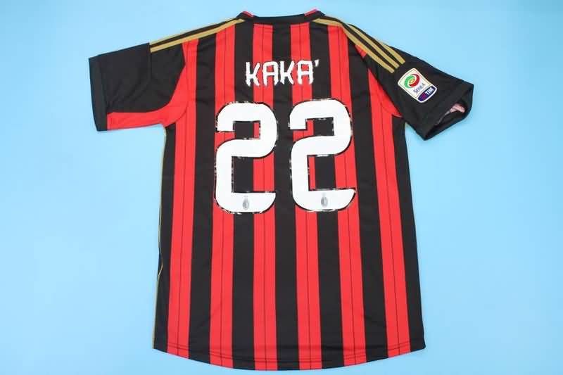 AAA(Thailand) AC Milan 2013/14 Home Retro Soccer Jersey