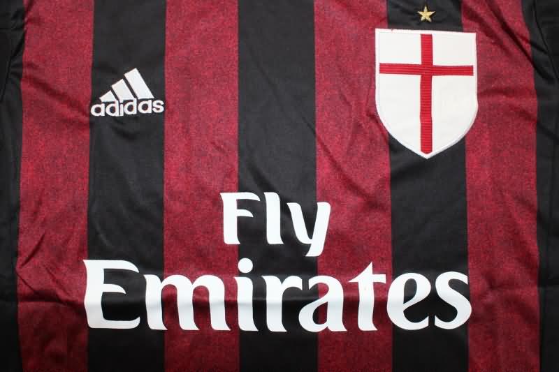 AAA(Thailand) AC Milan 2015/16 Home Retro Soccer Jersey