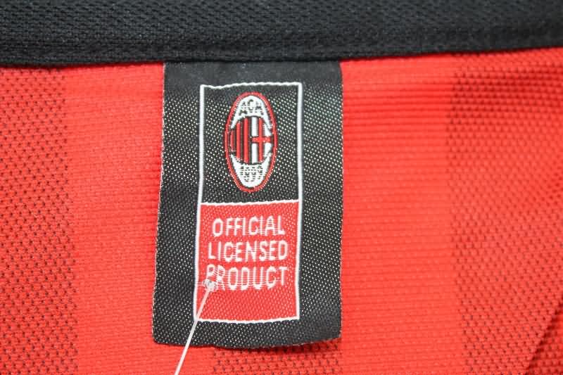 AAA(Thailand) AC Milan 1963 Home Retro Soccer Jersey