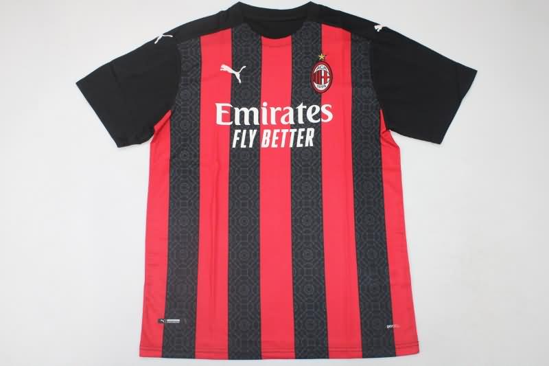 AAA(Thailand) AC Milan 2020/21 Home Retro Soccer Jersey