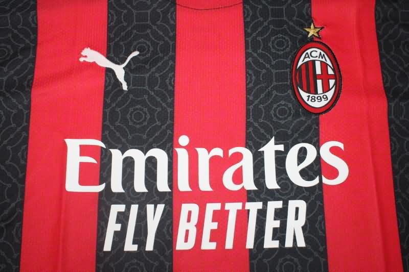AAA(Thailand) AC Milan 2020/21 Home Retro Soccer Jersey
