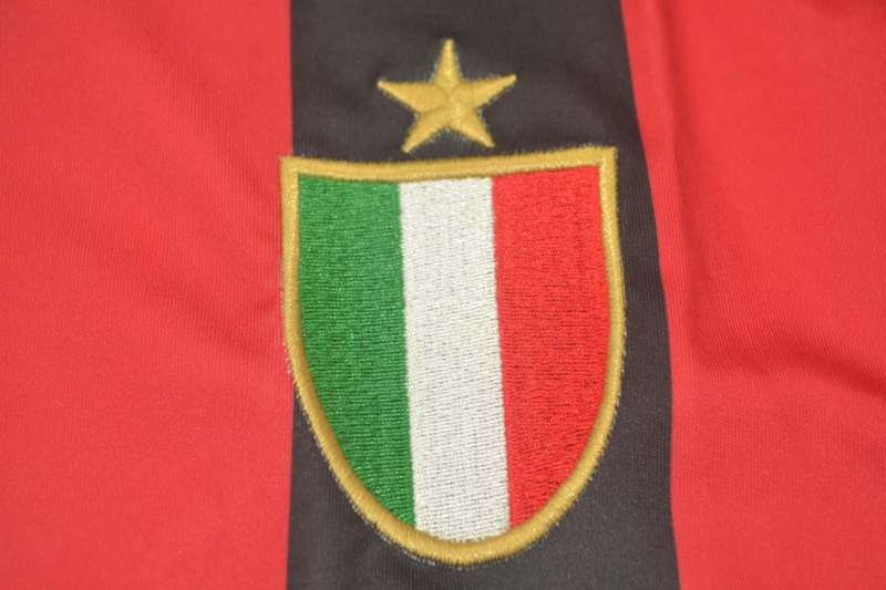 AAA(Thailand) AC Milan 1988/89 Home Retro Soccer Jersey