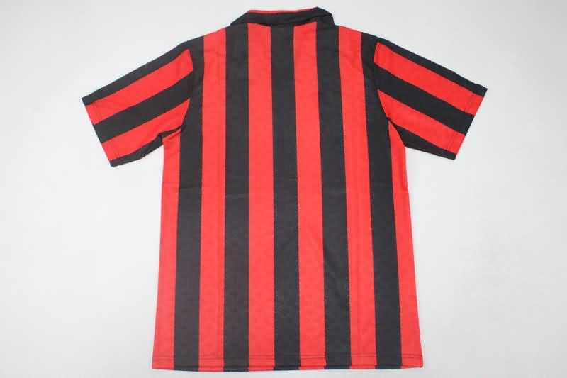 AAA(Thailand) AC Milan 1989/90 Home Retro Soccer Jersey