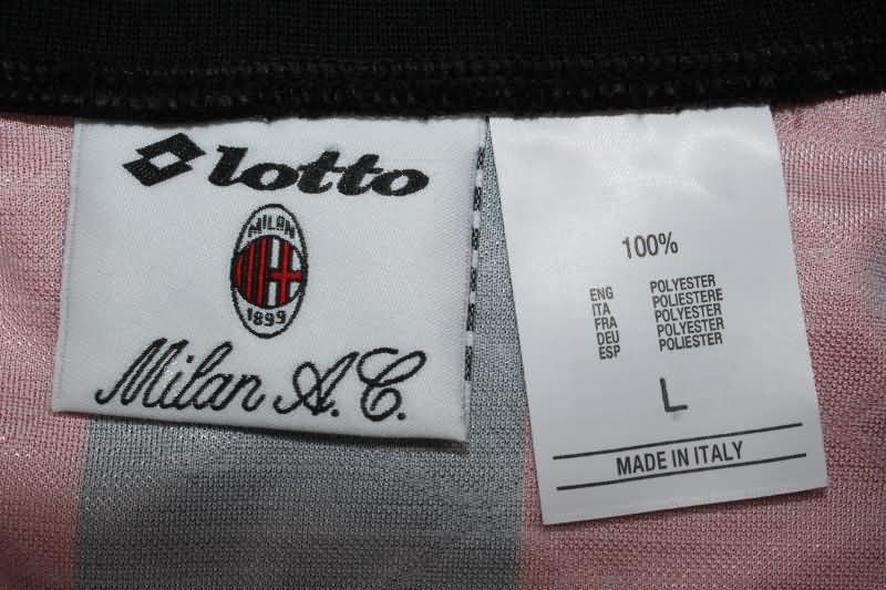 AAA(Thailand) AC Milan 1993/94 Final Retro Soccer Jersey