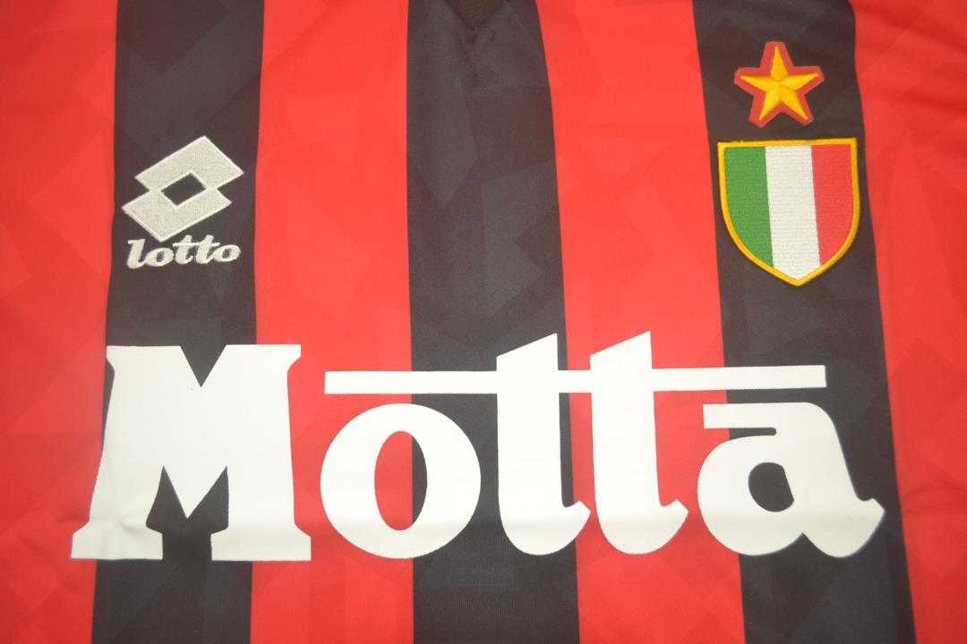 AAA(Thailand) AC Milan 1993/94 Home Retro Soccer Jersey