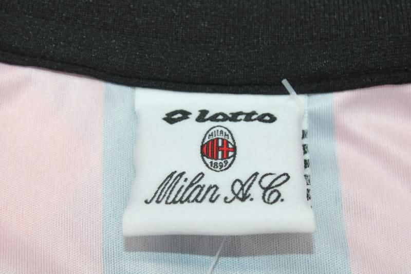 AAA(Thailand) AC Milan 1993/94 Home Long Sleeve Retro Soccer Jersey