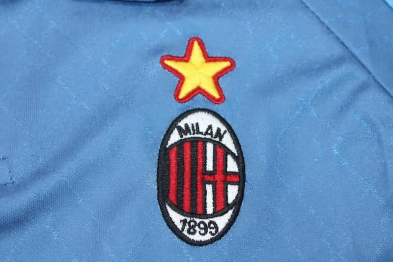 AAA(Thailand) AC Milan 1995/96 Away Retro Soccer Jersey