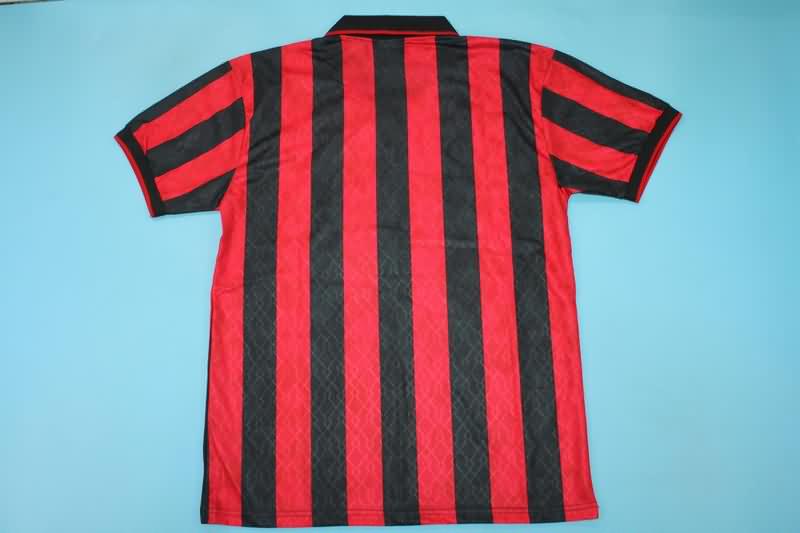 AAA(Thailand) AC Milan 1995/96 Home Retro Soccer Jersey