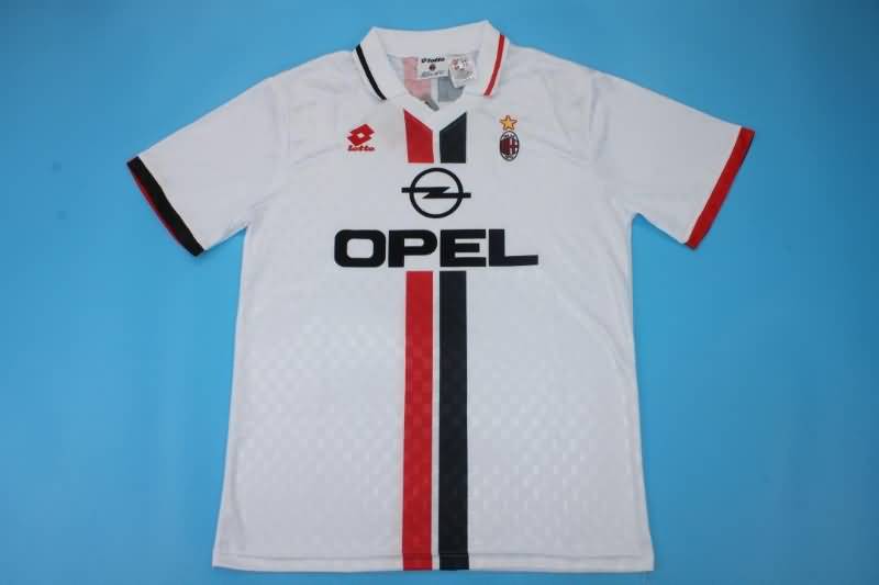 AAA(Thailand) AC Milan 1995/97 Away Retro Soccer Jersey