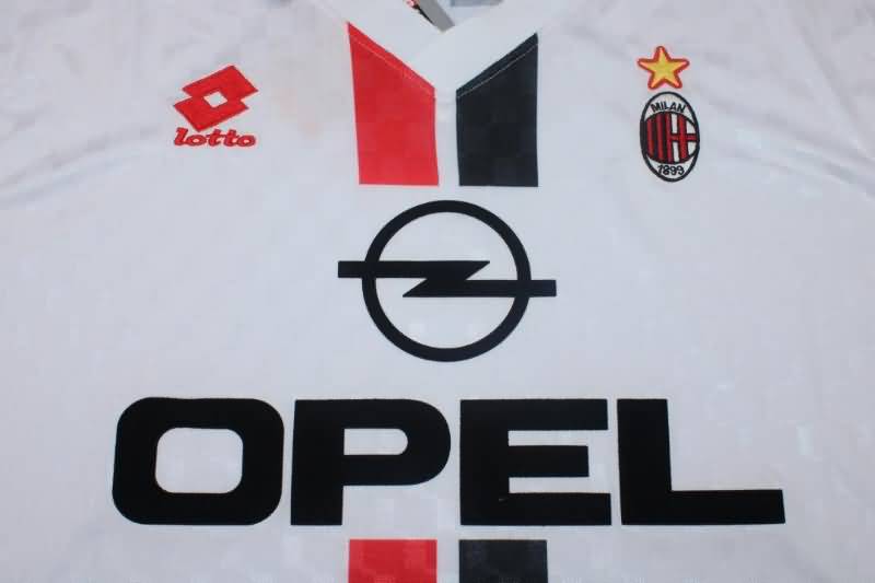 AAA(Thailand) AC Milan 1995/97 Away Retro Soccer Jersey