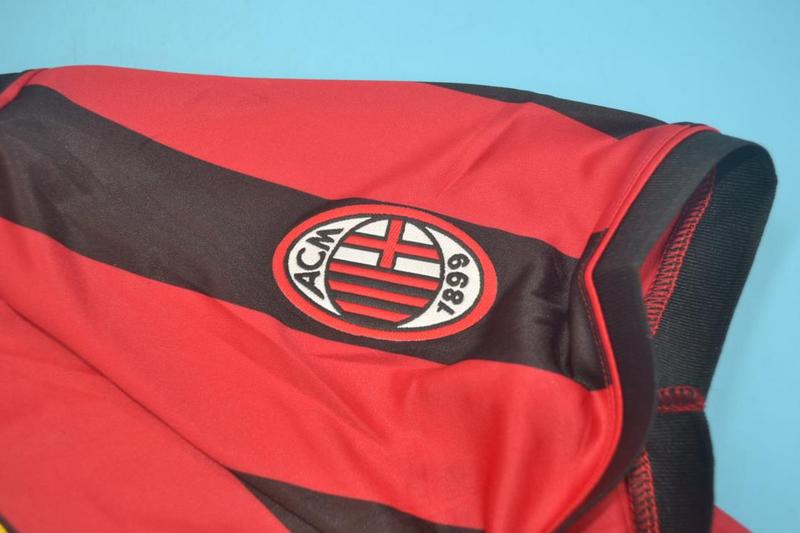 AAA(Thailand) AC Milan 1996/97 Home Retro Soccer Jersey