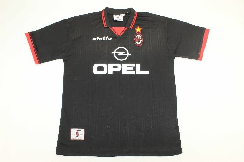AAA(Thailand) AC Milan 1997/98 Away Retro Soccer Jersey