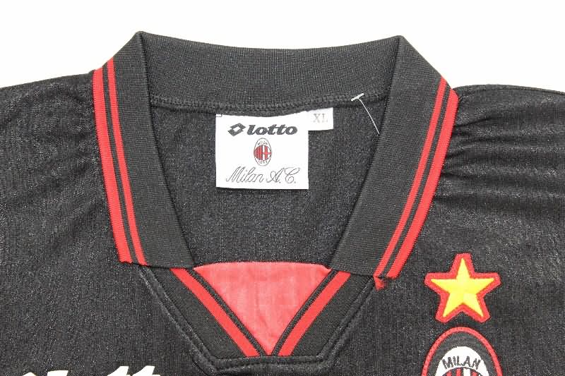 AAA(Thailand) AC Milan 1997/98 Away Retro Soccer Jersey