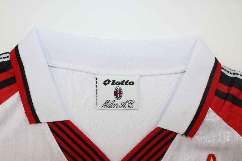 AAA(Thailand) AC Milan 1997/98 Away Retro Soccer Jersey 02