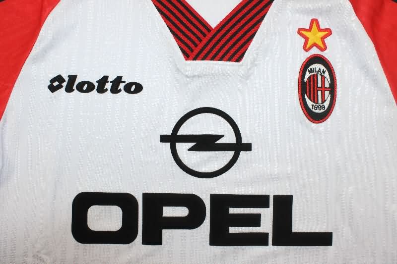 AAA(Thailand) AC Milan 1997/98 Away Retro Soccer Jersey 02