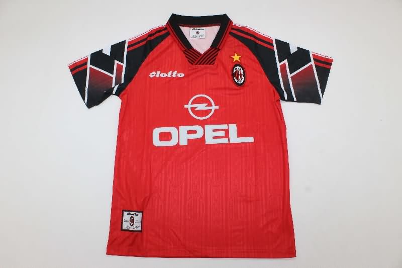 AAA(Thailand) AC Milan 1997/98 Fourth Retro Soccer Jersey