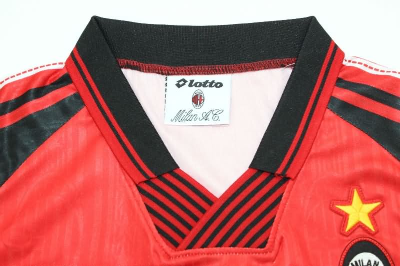 AAA(Thailand) AC Milan 1997/98 Fourth Retro Soccer Jersey
