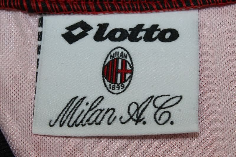 AAA(Thailand) AC Milan 1997/98 Fourth Retro Soccer Jersey