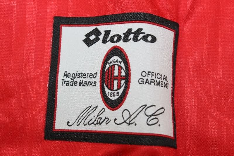 AAA(Thailand) AC Milan 1997/98 Fourth Retro Soccer Jersey