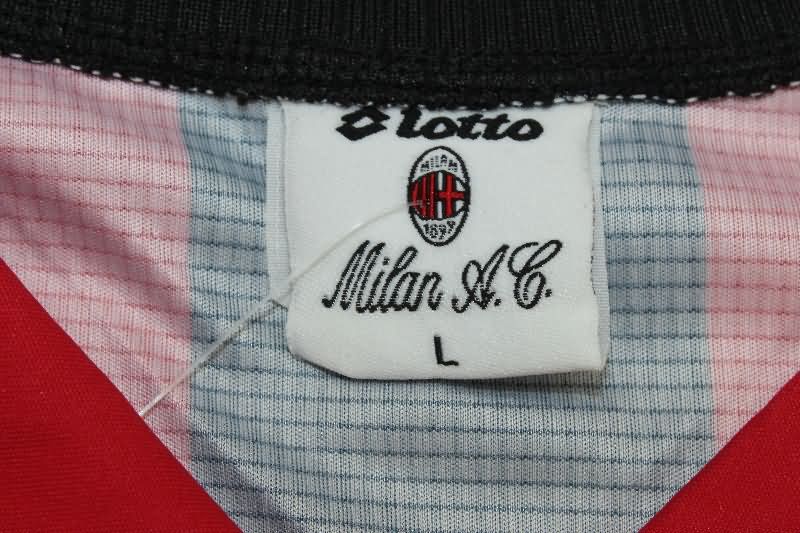 AAA(Thailand) AC Milan 1997/98 Home Retro Soccer Jersey