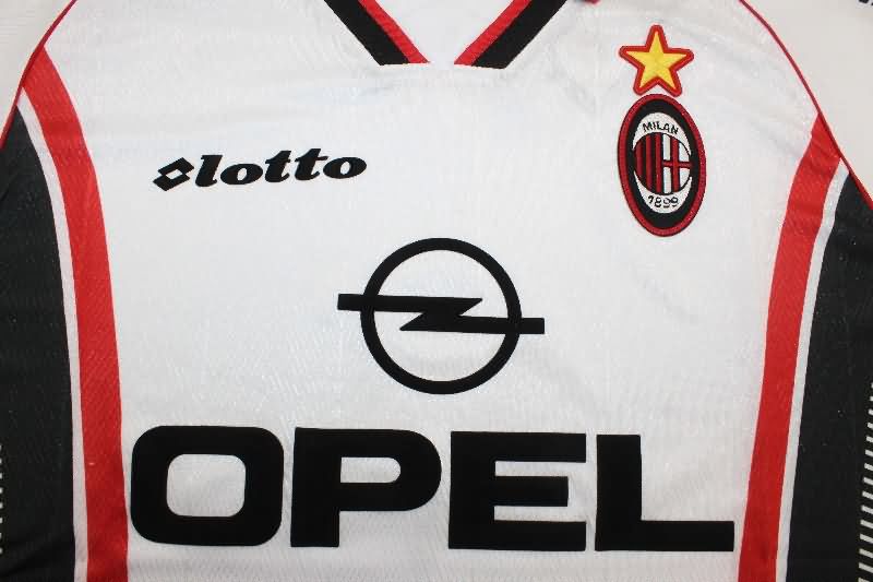 AAA(Thailand) AC Milan 1997/98 Third Retro Soccer Jersey