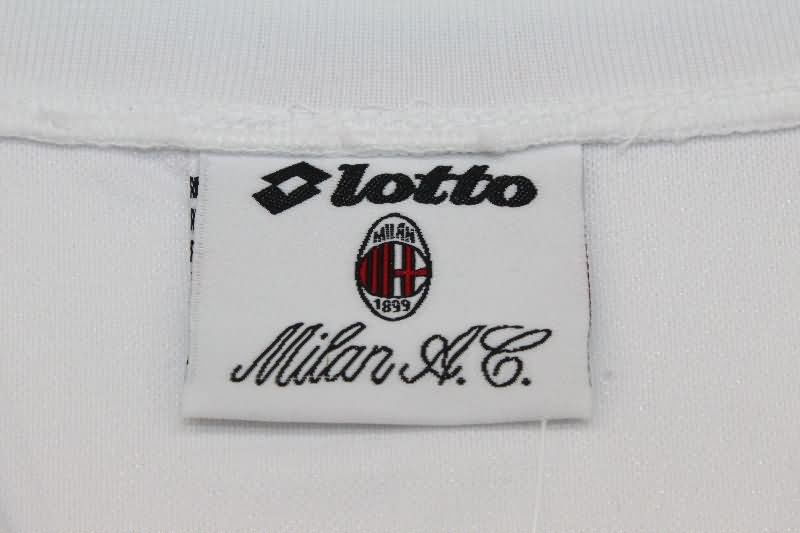 AAA(Thailand) AC Milan 1997/98 Third Long Sleeve Retro Soccer Jersey