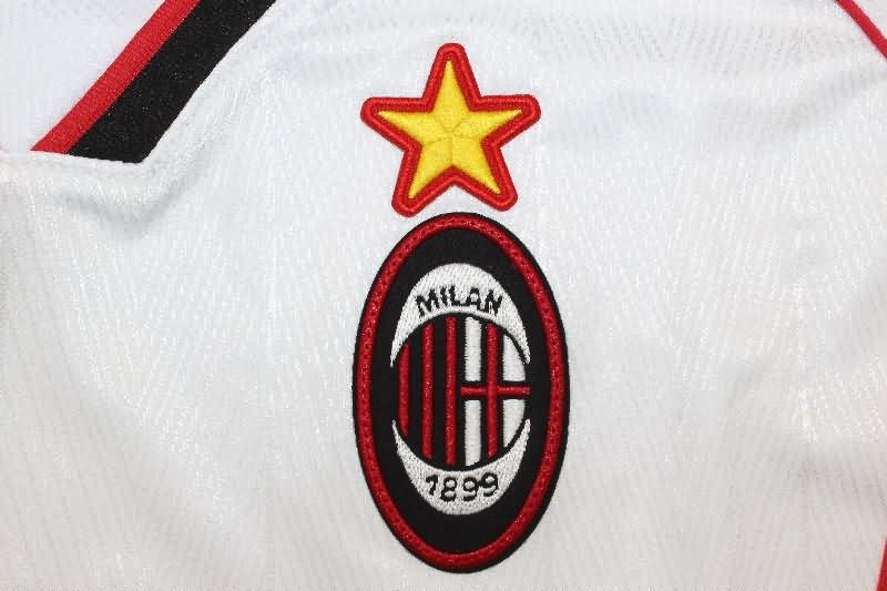 AAA(Thailand) AC Milan 1997/98 Third Long Sleeve Retro Soccer Jersey