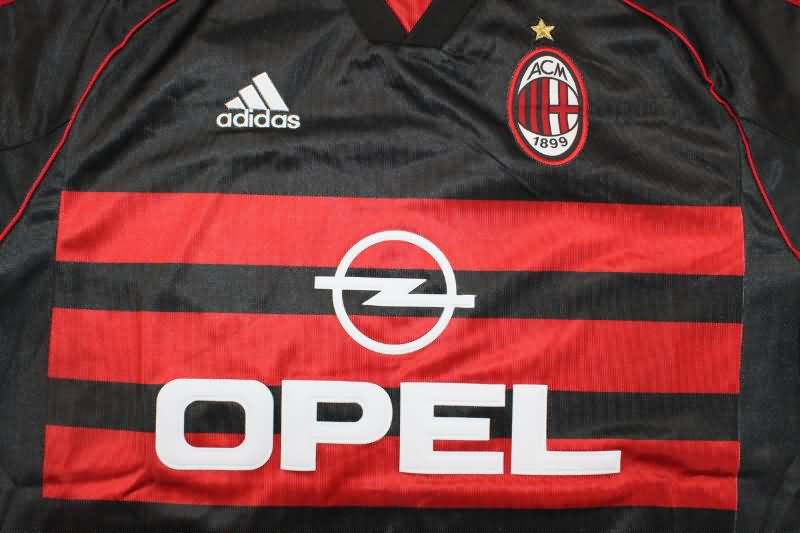 AAA(Thailand) AC Milan 1998/99 Third Retro Soccer Jersey