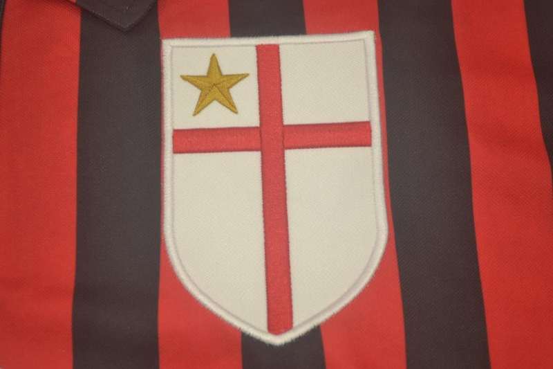 AAA(Thailand) AC Milan 1999/00 Home Retro Soccer Jersey