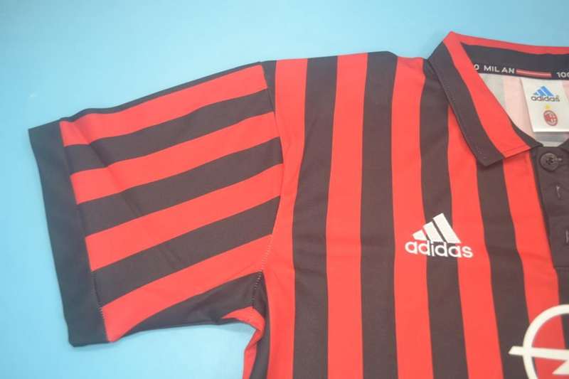 AAA(Thailand) AC Milan 1999/00 Home Retro Soccer Jersey