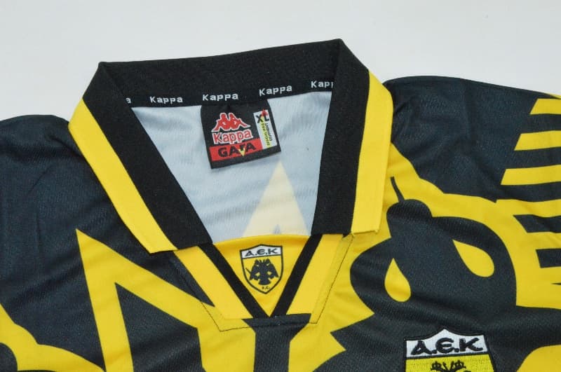 AAA(Thailand) AEK Athens 1997/98 Home Retro Soccer Jersey
