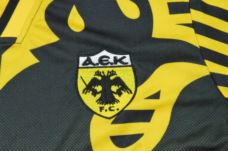 AAA(Thailand) AEK Athens 1997/98 Home Retro Soccer Jersey