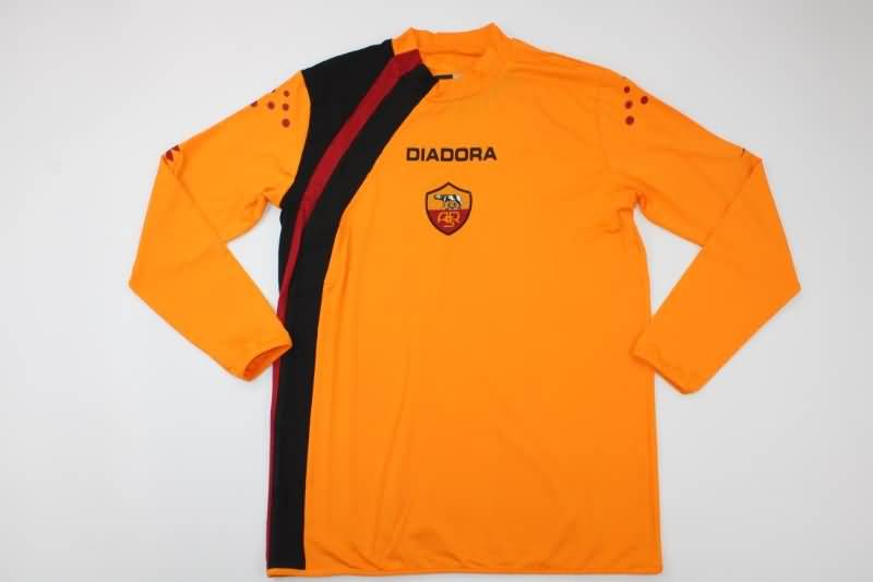 AAA(Thailand) AS Roma 2005/06 Away Long Slevee Retro Soccer Jersey