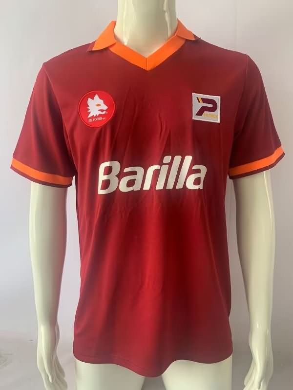 AAA(Thailand) AS Roma 1982/83 Home Retro Soccer Jersey