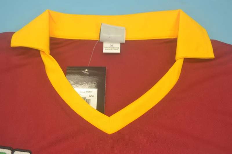 AAA(Thailand) AS Roma 1989/90 Home Retro Soccer Jersey