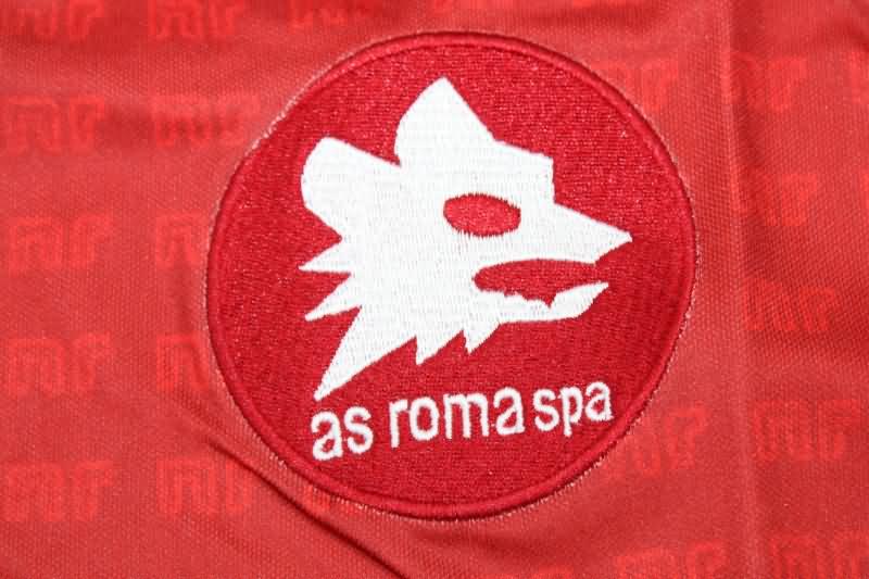 AAA(Thailand) AS Roma 1990/91 Home Retro Soccer Jersey