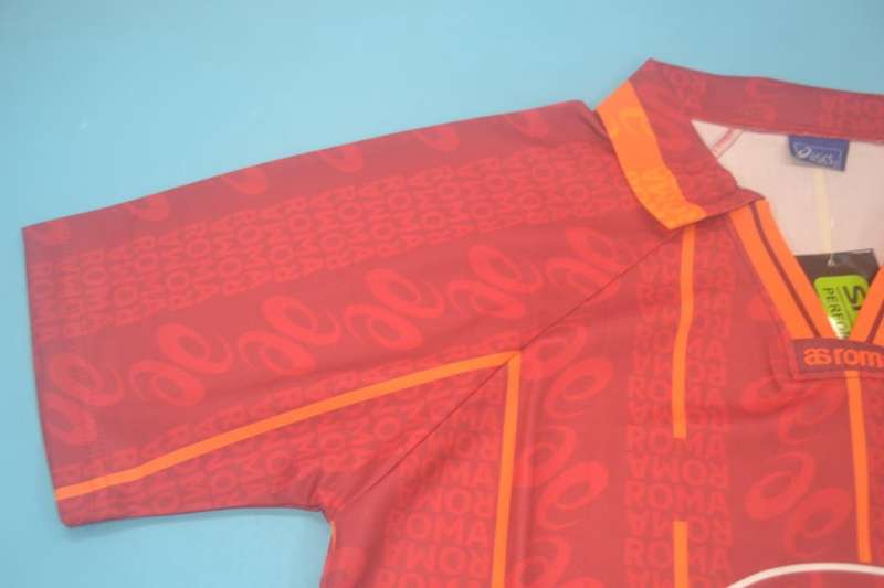 AAA(Thailand) AS Roma 1996/97 Home Retro Soccer Jersey