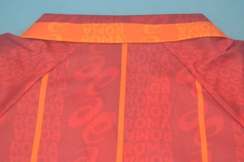 AAA(Thailand) AS Roma 1996/97 Home Retro Soccer Jersey